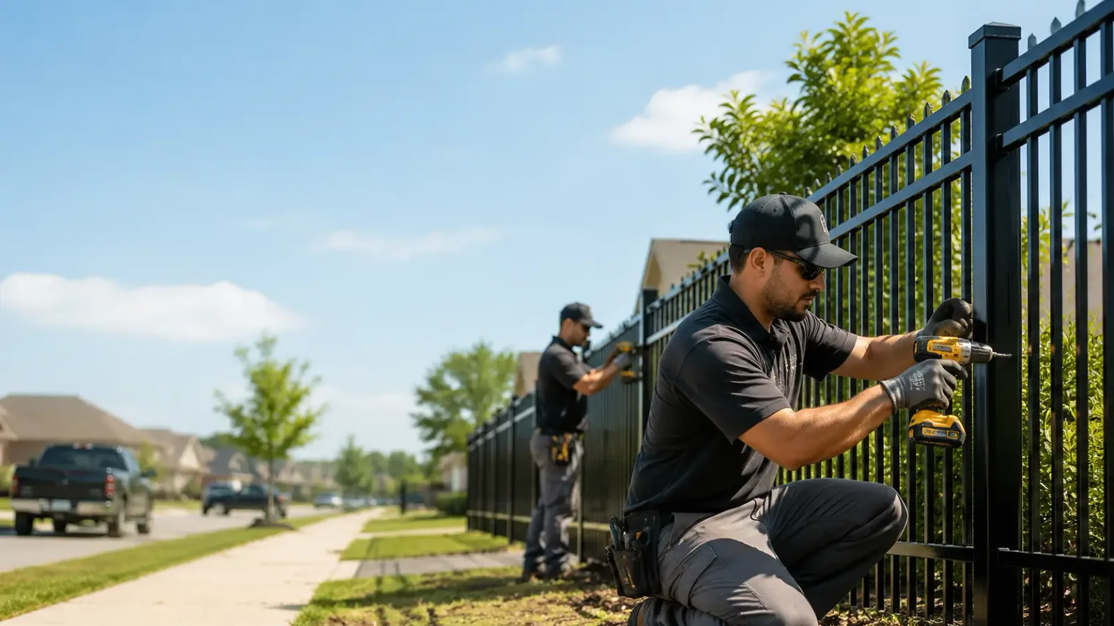 Metal Fence Installation in Benton Harbor, MI